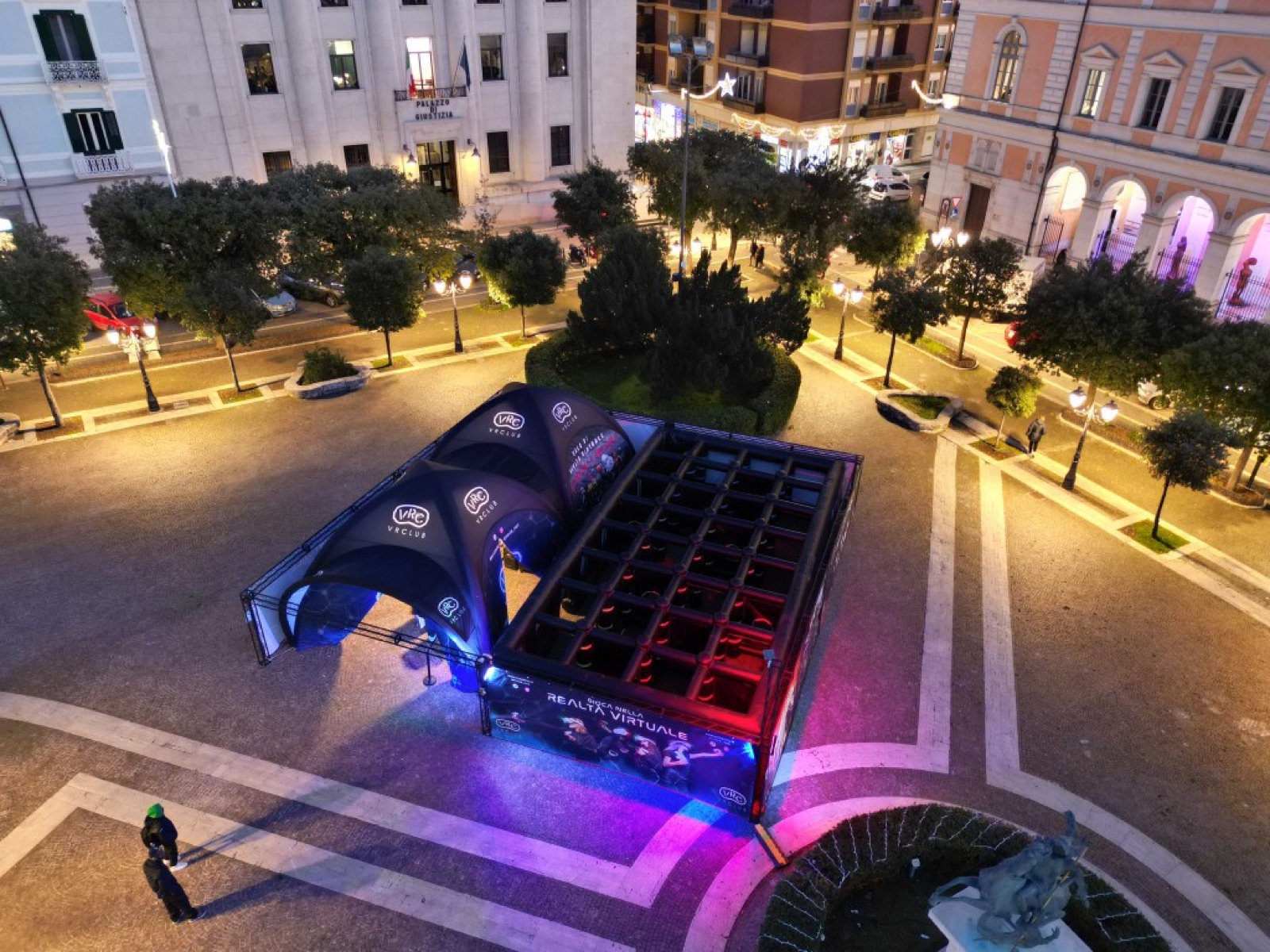 Gaming Village VRC in piazza