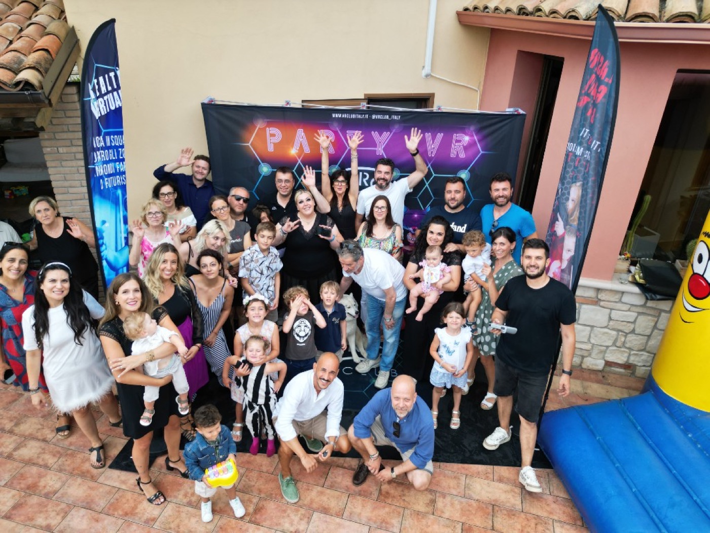 Festa Party VR a domicilio con VRC On Tour